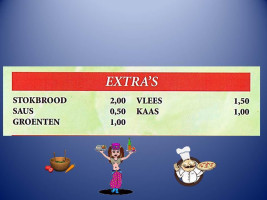 Dalida I Nijkerk menu