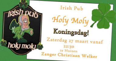 Irish Pub Eetcafe Holy Moly Huizen food