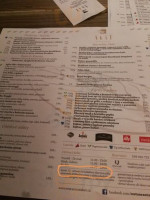 Restaurace Akát menu