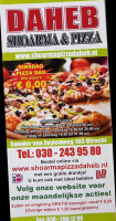 Daheb Shoarma Pizza food