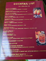 Morton Arms menu