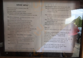 Restaurace Mandava menu