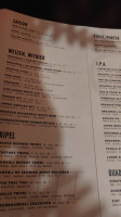 Beers Barrels Rotterdam menu