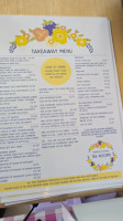 Primrose Tea Rooms menu