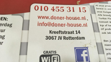 Donerhuis Rotterdam: 10% Korting Via Doner-house.nl menu