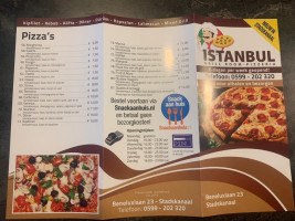 Grillroom Pizzeria Istanbul menu