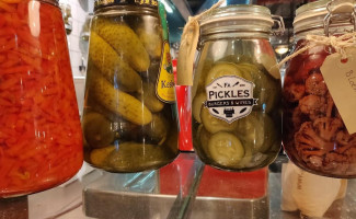 Firma Pickles Burgers Wines inside