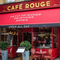 Cafe Rouge Bath inside