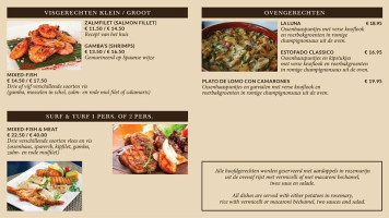 El Buen Gusto Mediterranean Cuisine menu