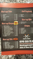 Box And Burgers Box Burgers menu