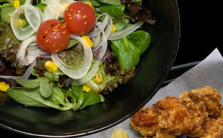 Tamago Ramen Fried Chicken food