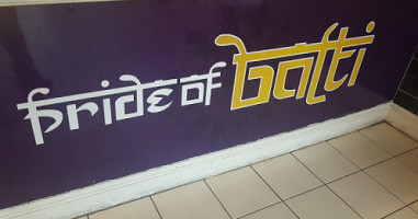 Pride Of Balti food