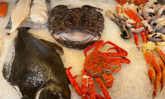 Åge Sørensen At Fishmarket food