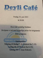 Deyli As menu