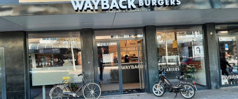 Wayback Burgers outside