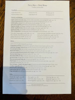 Pen Y Bryn menu