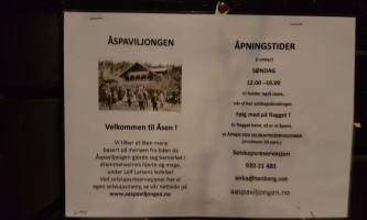 Åspaviljongen menu