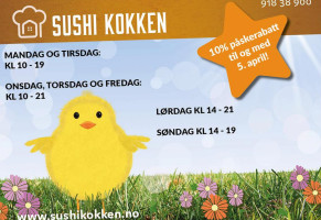 Sushi Kokken Skedsmo As food