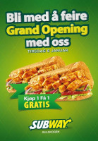 Subway Gulskogen food