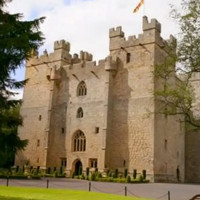 Langley Castle Restaurant outside