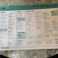 Bills menu