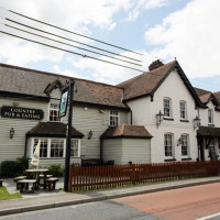 The Green Man outside