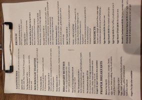 The Pig And Pastry menu