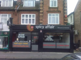 The Spicy Affair outside