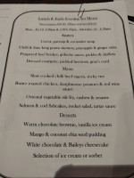 The Gatsby menu