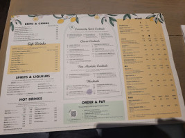 Ask Italian Glasgow menu