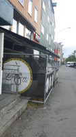 Kafé Larssen outside