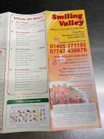 Smiling Valley menu