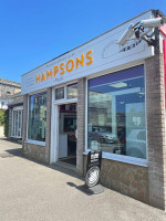 Hampsons Butchers outside