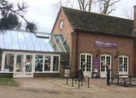 The Conservatory Cafe inside