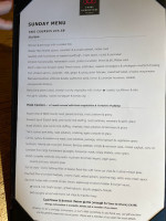 Three Horseshoes Laleham menu