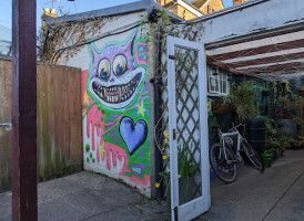 The Garden At The Gardener's Arms outside