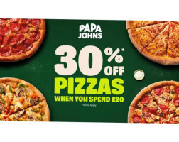 Papa John's food