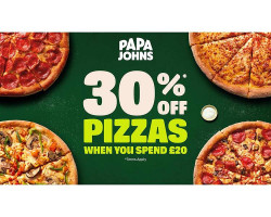 Papa John's food