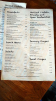 The George menu