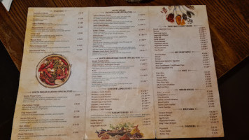 Vijaya Krishna menu