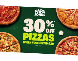 Papa John's food