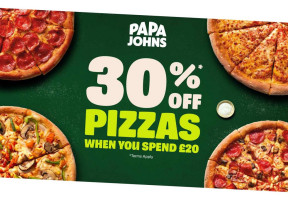 Papa John's food