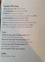 Tivars Gårdsmejeri menu