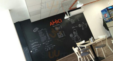 Amici Pizza Burgers inside