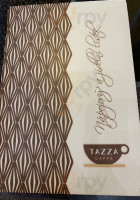 Tazza Cafe menu