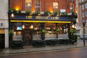 The Masons Arms outside