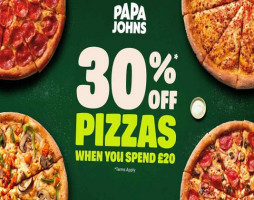 Papa John's food