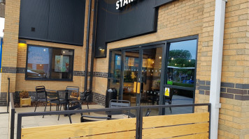 Starbucks outside