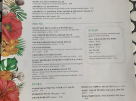 Browns -  Windsor menu