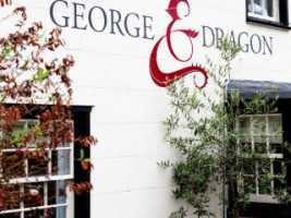 George and Dragon menu